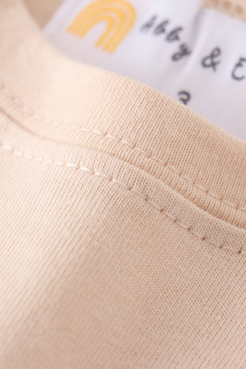 Premium Apricot basic T-shirt - Image 3
