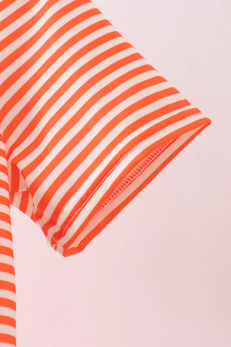 Auburn embroidery stripe button down shirt - Image 4