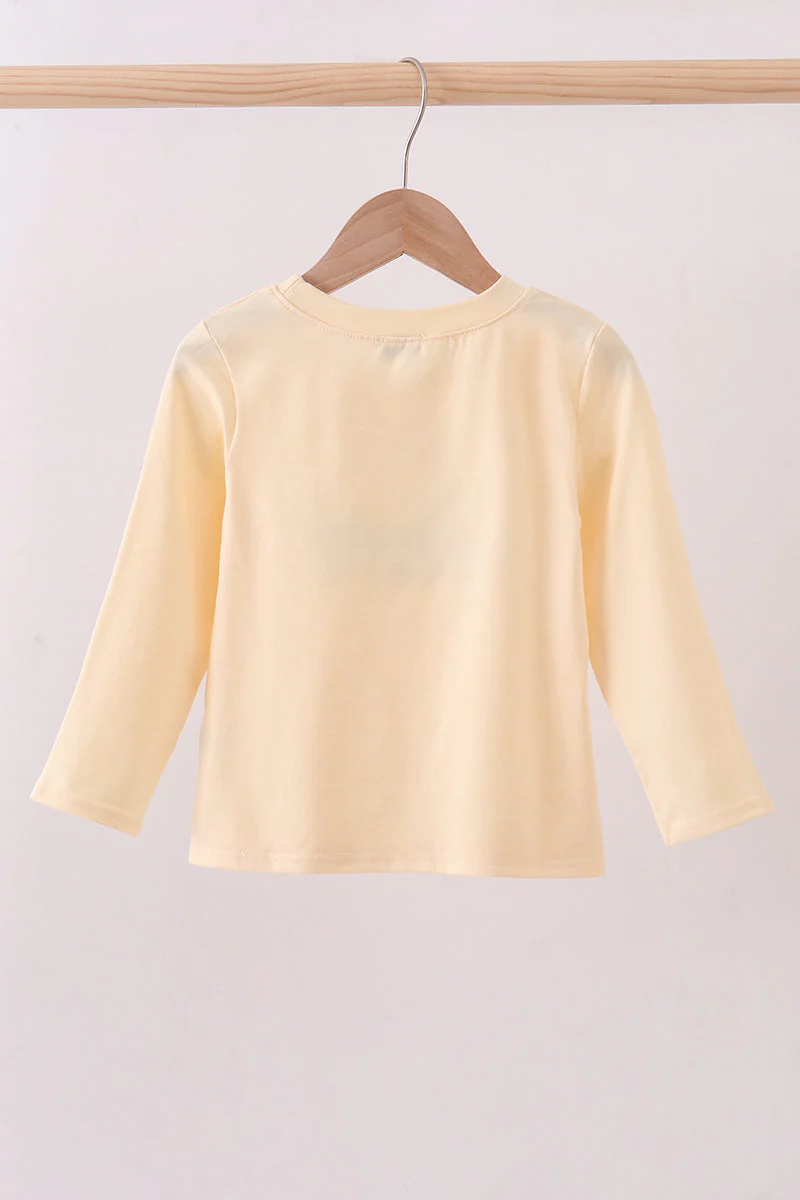 Beige construction embroidery top - Image 5