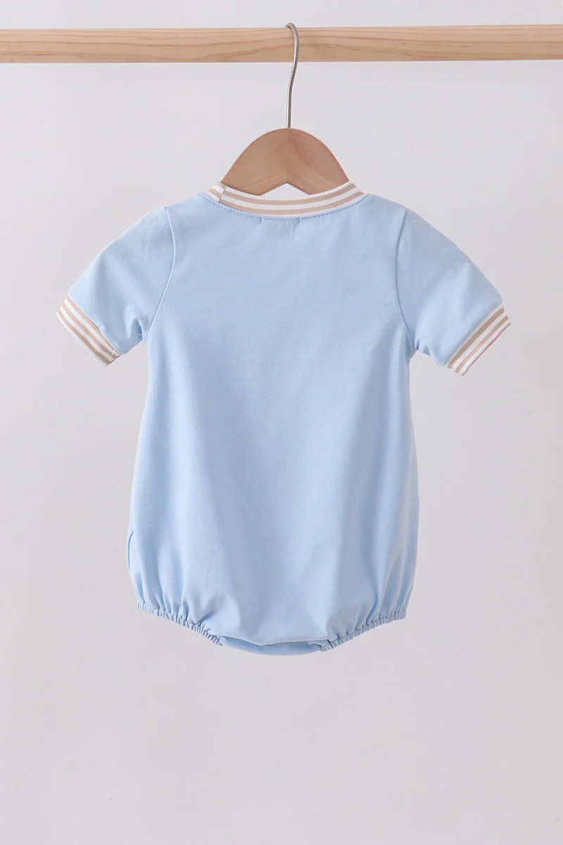 Blue bunny applique bubble - Image 5