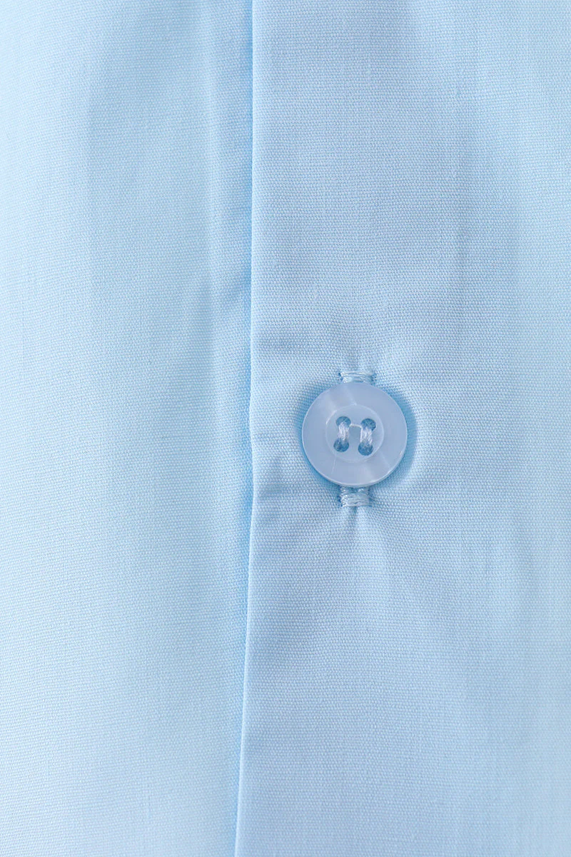 Blue button down shirt - Image 3