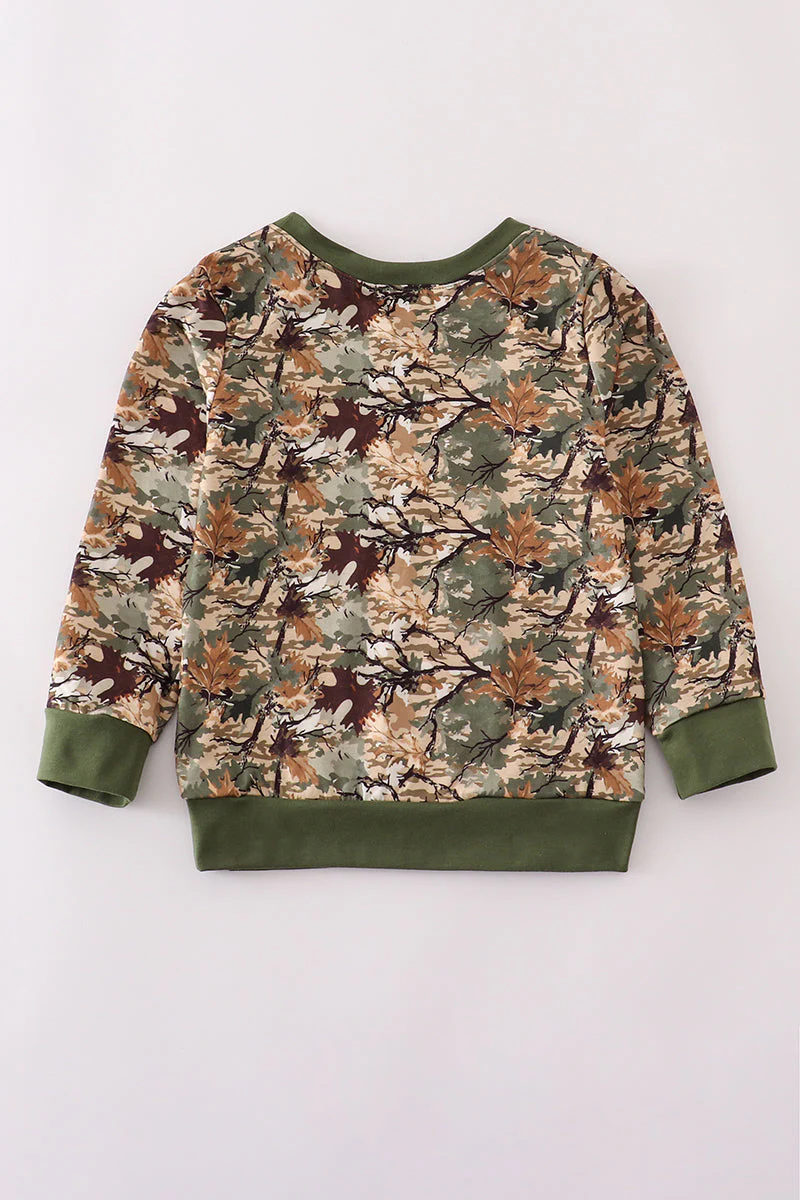 Camo leave dad&me sweatshirt - Image 5