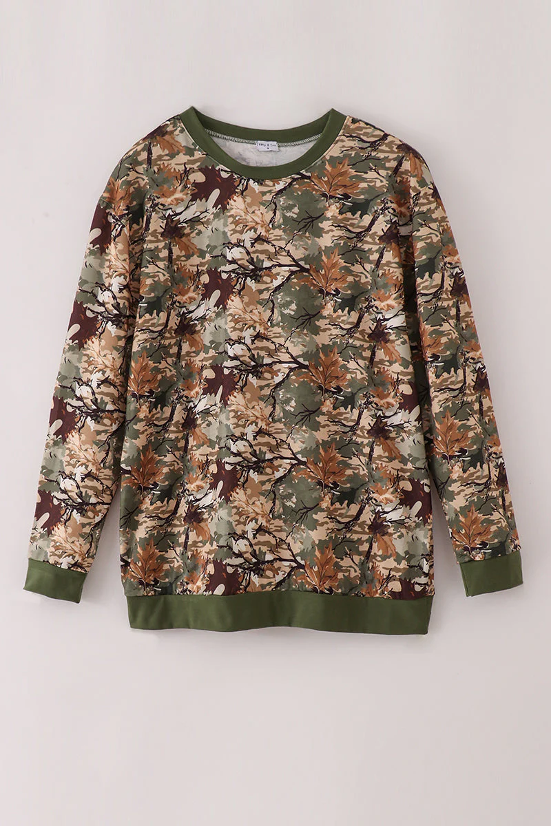 Camo leave dad&me sweatshirt - Image 7
