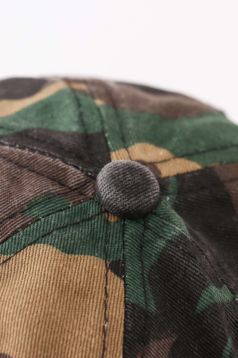 Camouflage flag vintage baseball cap mom & me - Image 9
