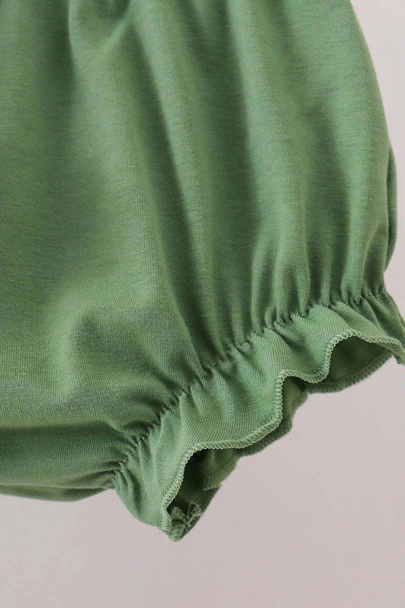 Camouflage smocked bow bloomer set - Image 3