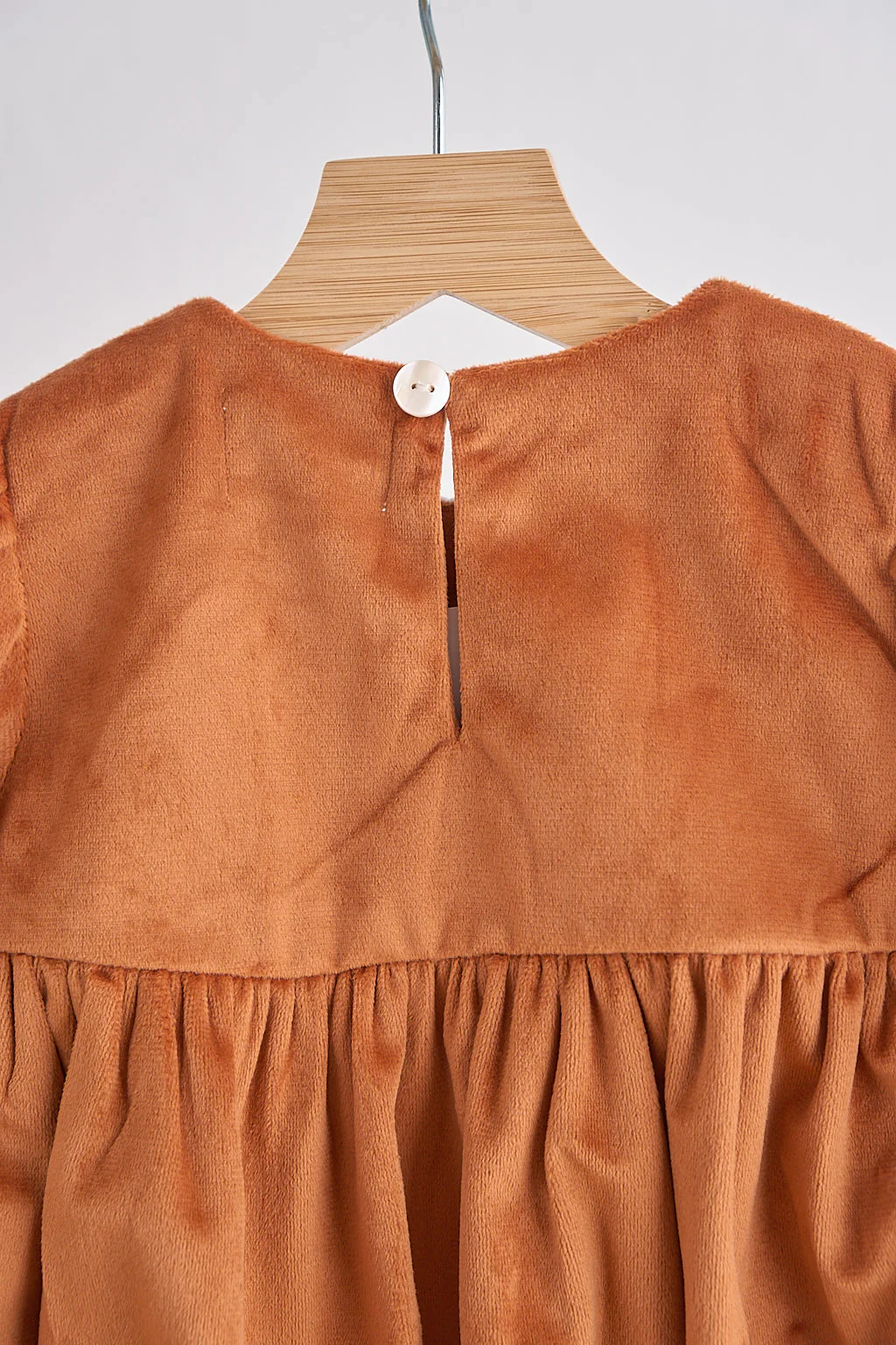Carmel velvet lace girl bubble - Image 3