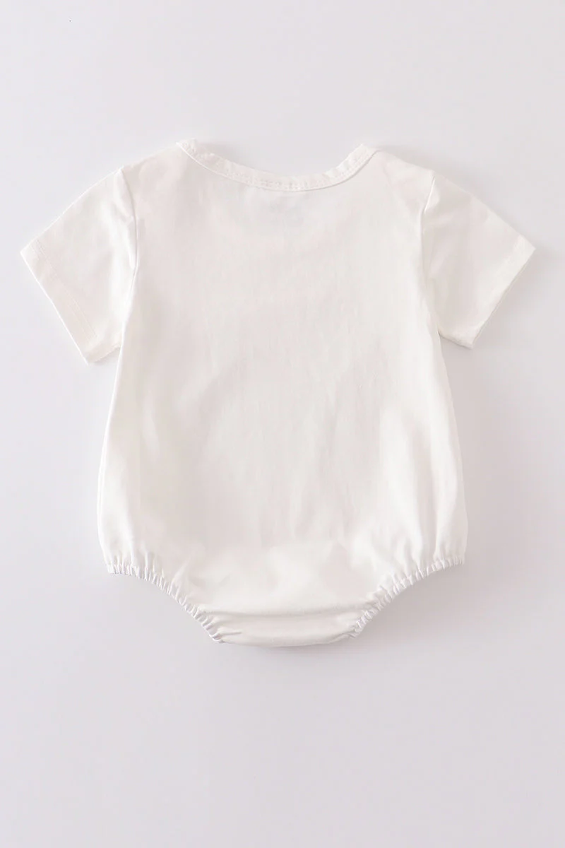 Cream blank basic t-shirt Adult Kids and baby bubble - Image 6
