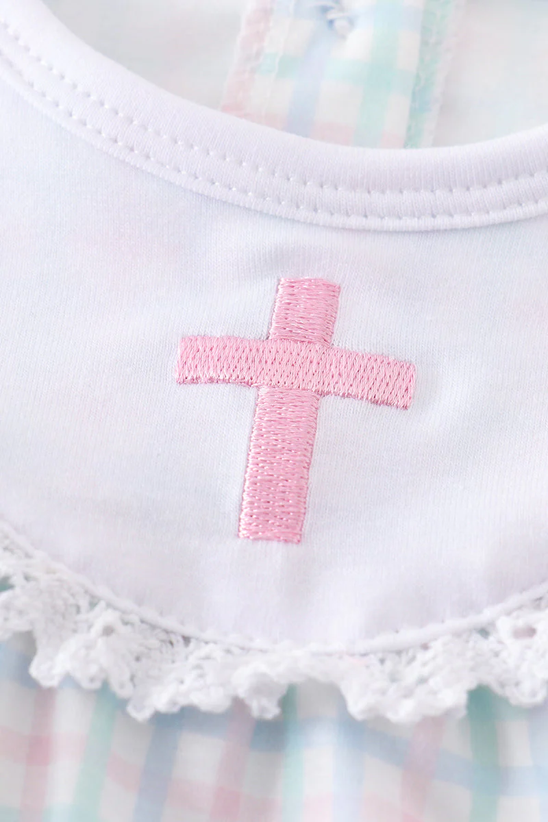 Cross embroidery girl bubble - Image 3