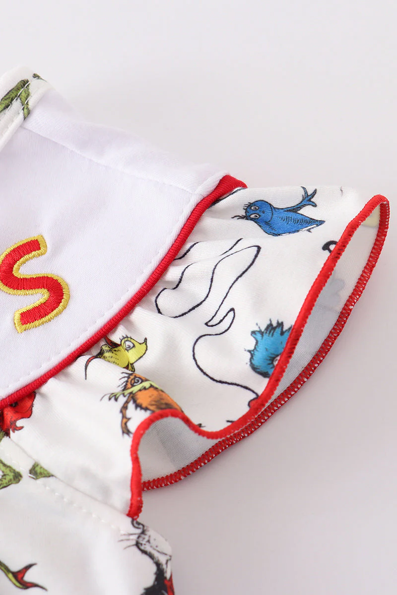 Dr.Seuss embroidery girl bubble - Image 4