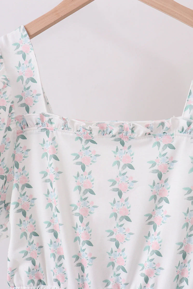 Floral print mom&me dress - Image 3