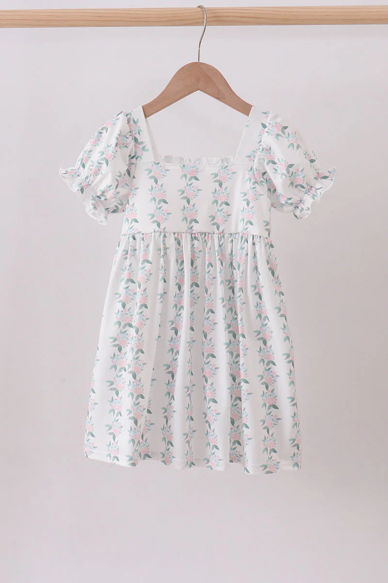 Floral print mom&me dress - Image 8