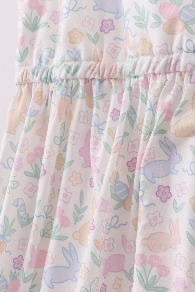 Floral print women dress - Image 4