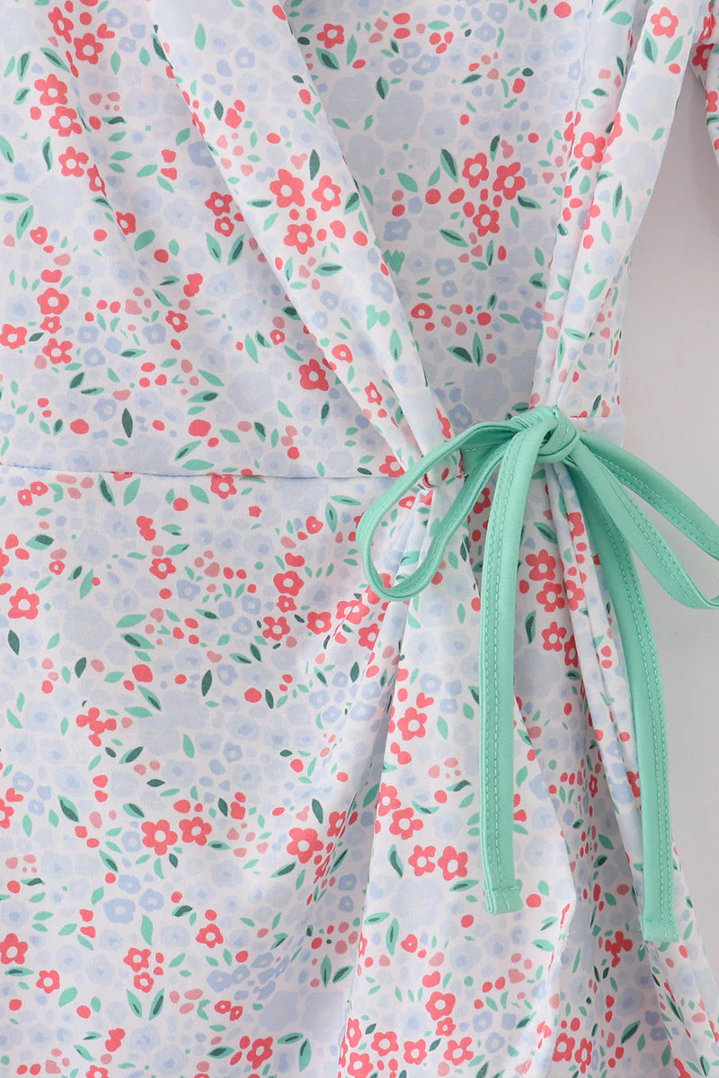 Floral print women dress - Image 3
