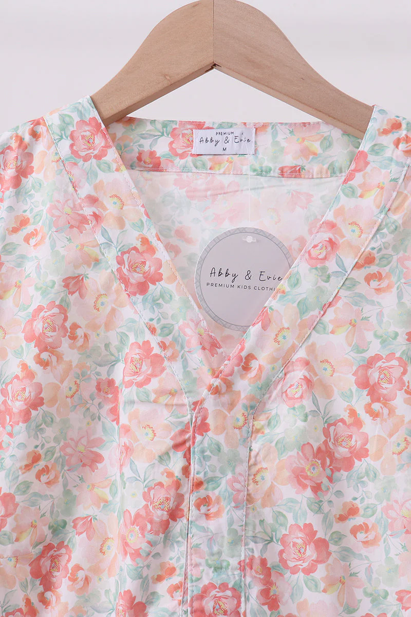 Floral romance tiered maxi dress - Image 3
