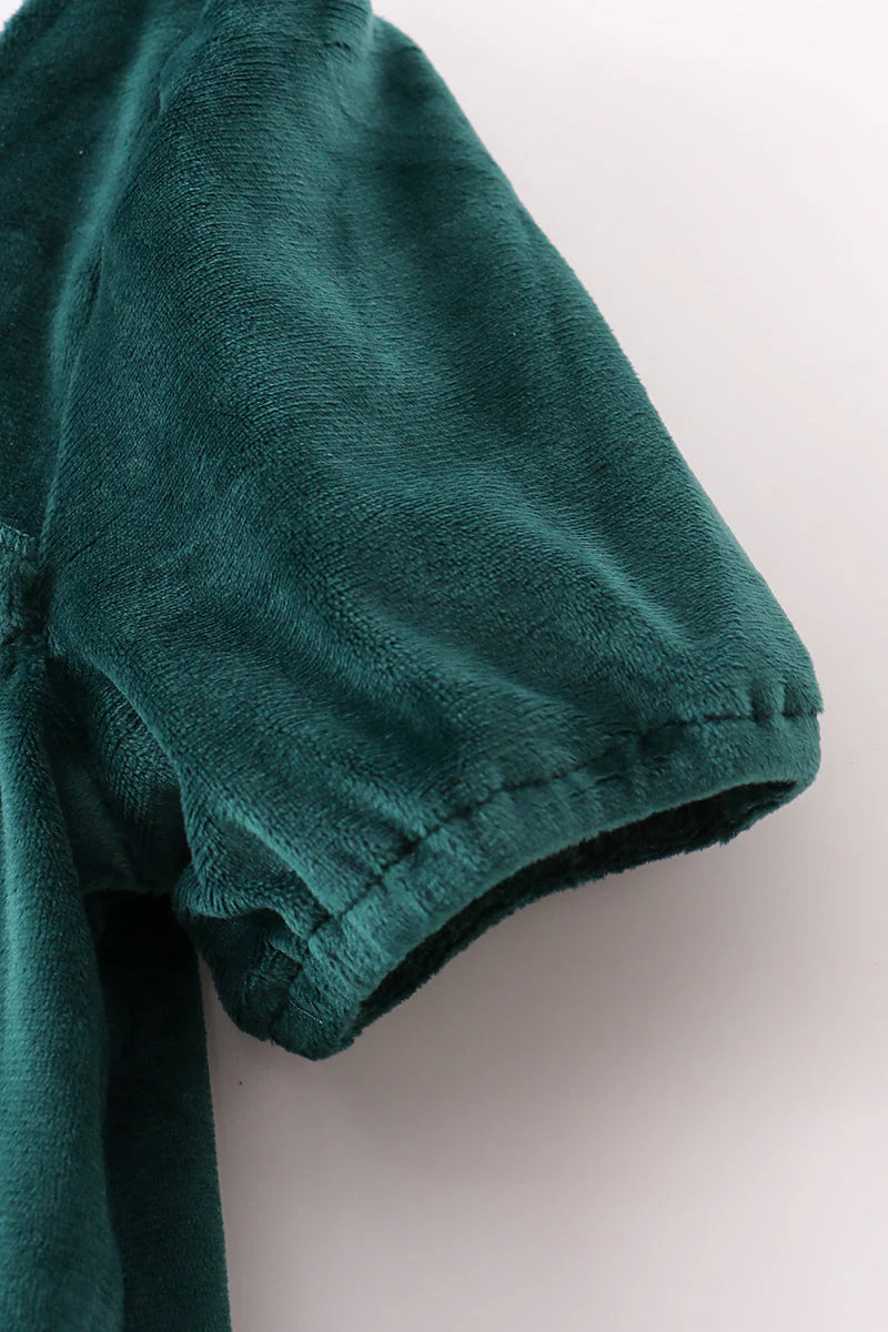 Forest velvet mom&me dress - Image 7
