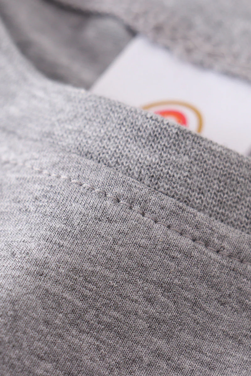 Gray blank basic t-shirt Adult Kids and baby bubble - Image 10