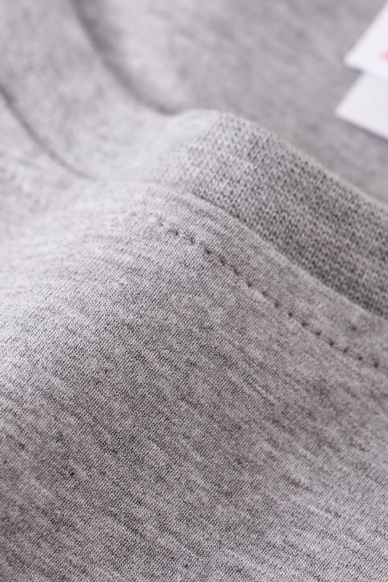 Gray blank basic t-shirt Adult Kids and baby bubble - Image 14