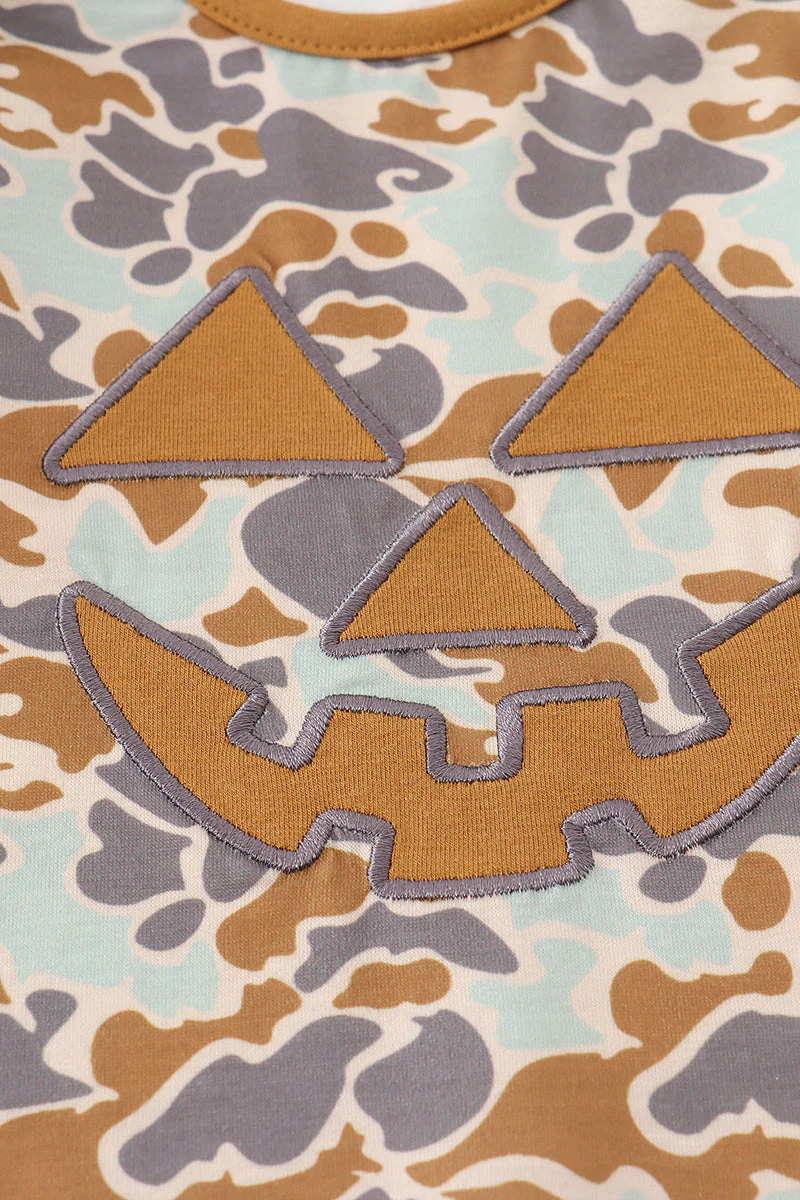 Halloween camouflage applique bloomer set - Image 5