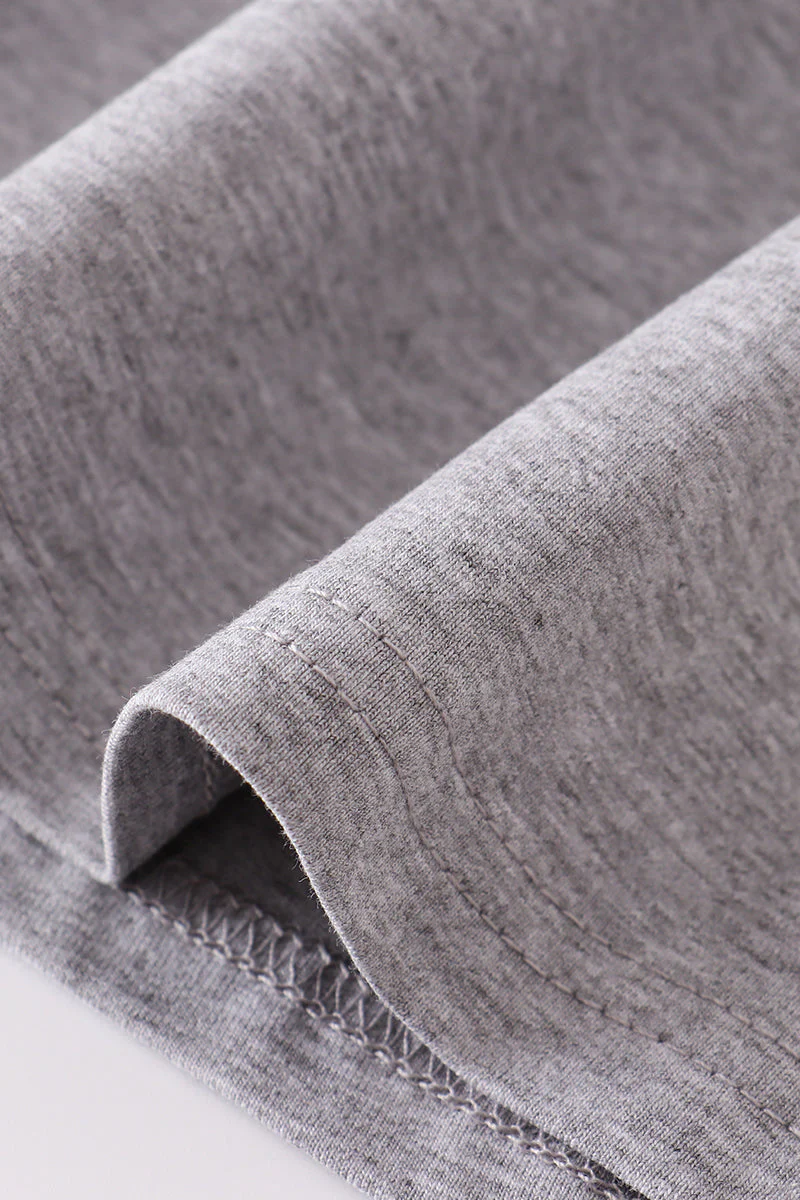 Heather grey blank basic kids teens adult tank top - Image 8