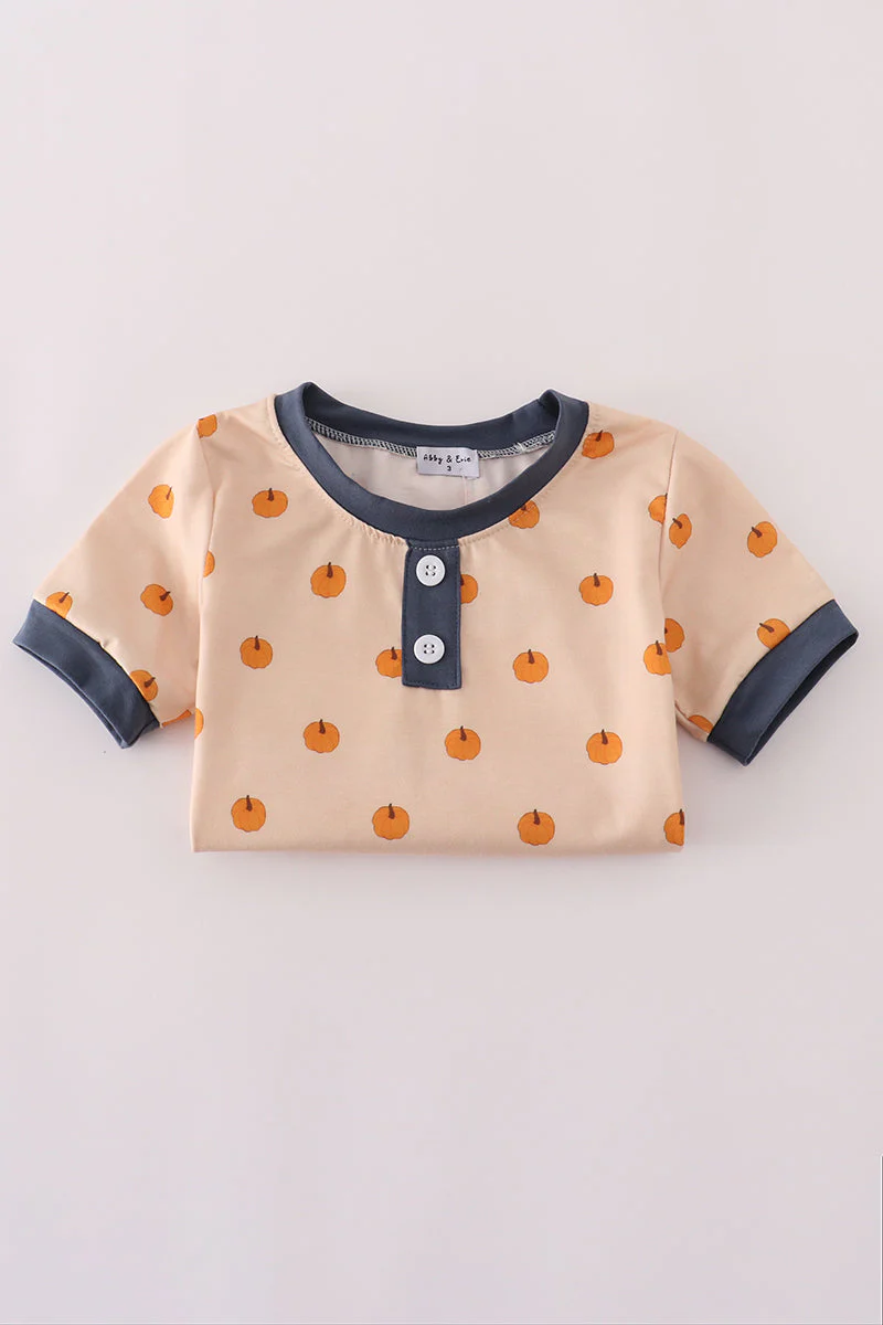 Khaki print pajamas set - Image 5