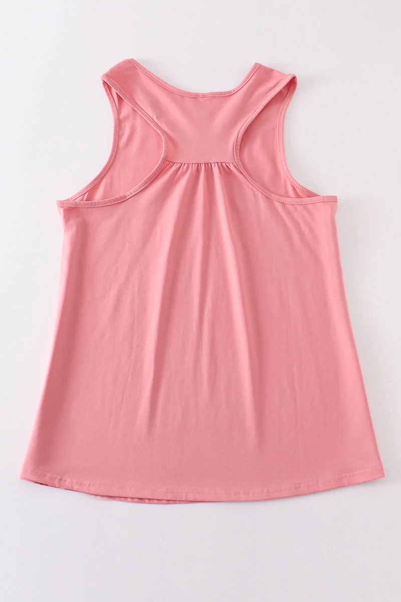 Mauve blank basic kids teens adult tank top - Image 13