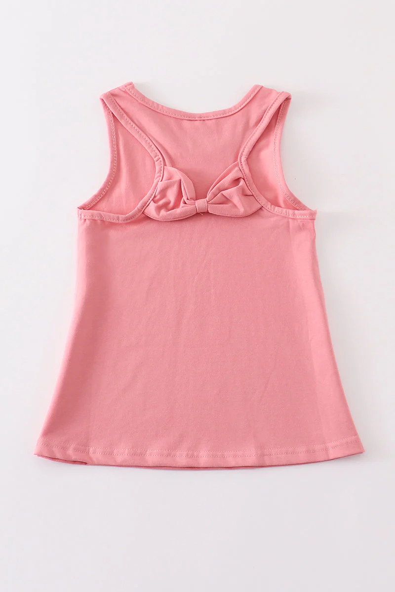 Mauve blank basic kids teens adult tank top - Image 4