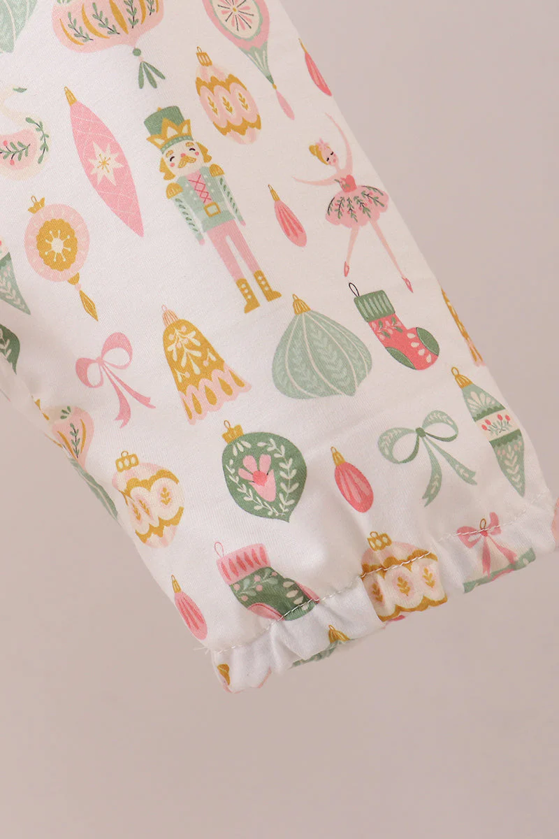 Nutcracker print tiered mom dress - Image 4