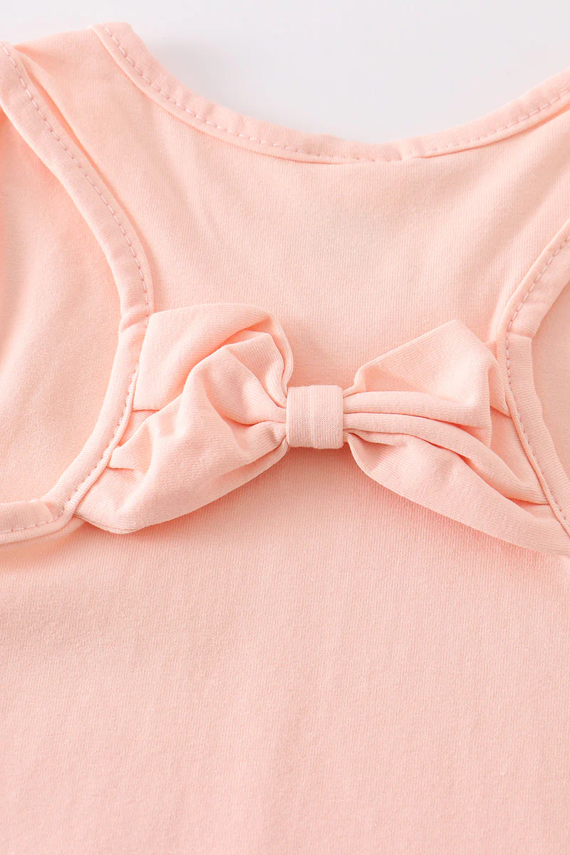 Peach blank basic kids teens adult tank top - Image 5