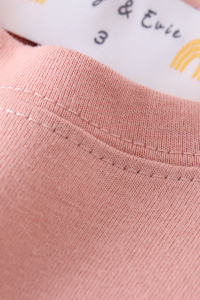 Premium Pink basic T-shirt - Image 3