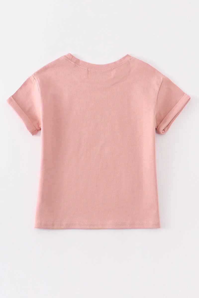 Premium Pink basic T-shirt - Image 5