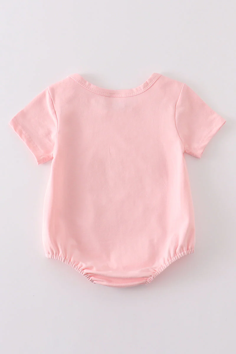 Pink blank basic t-shirt Adult Kids and baby bubble - Image 3