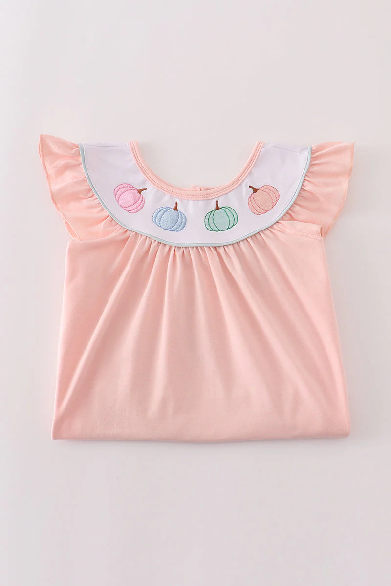 Pink embroidery dress - Image 5