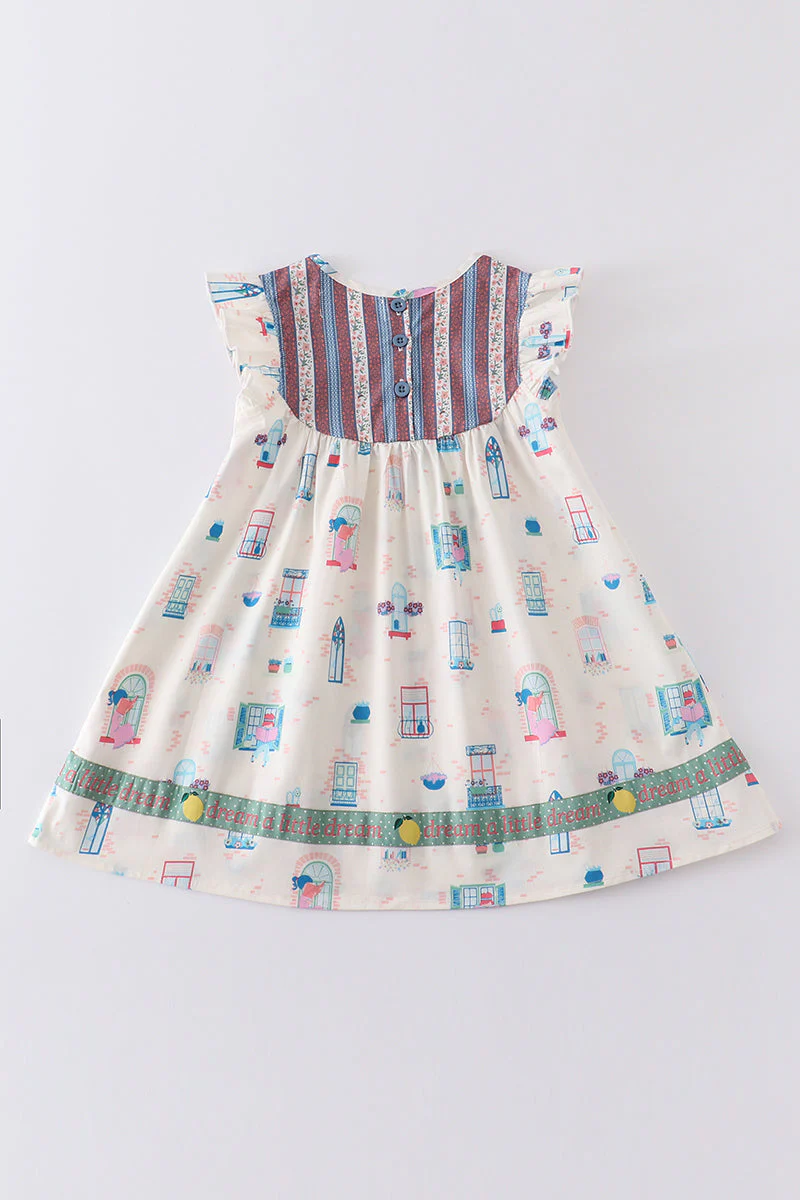 Platinum balcony ruffle dress - Image 12
