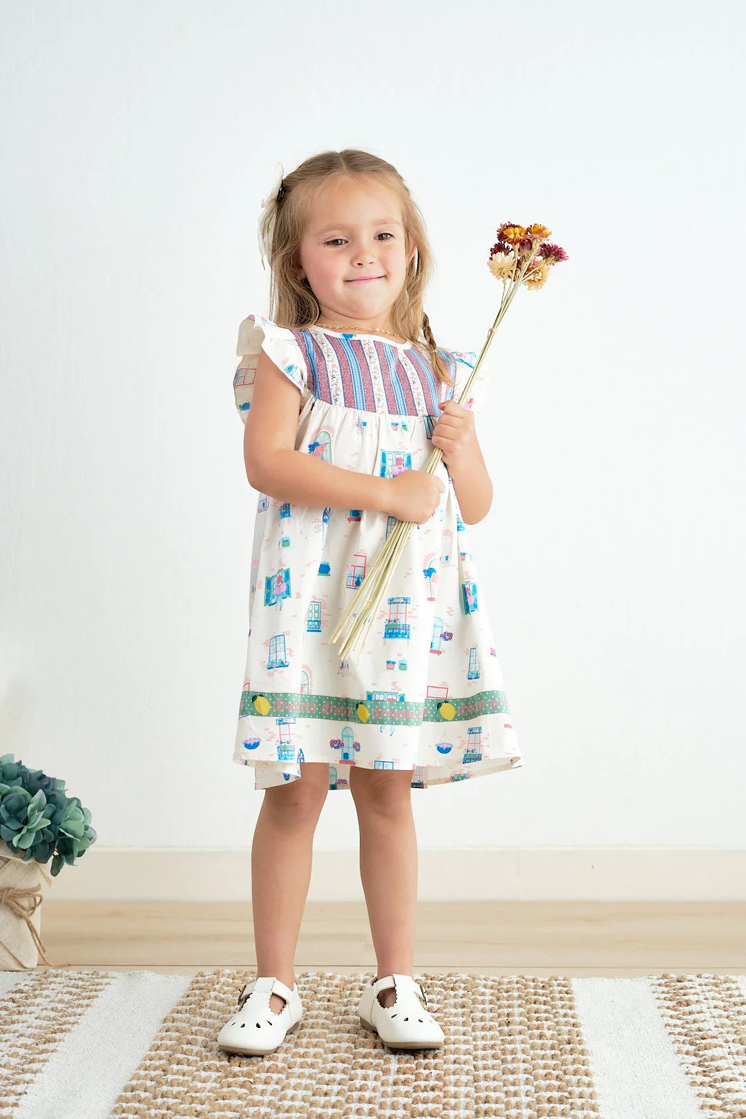 Platinum balcony ruffle dress - Image 4