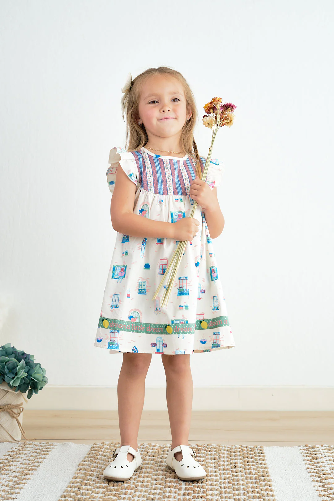 Platinum balcony ruffle dress - Image 5