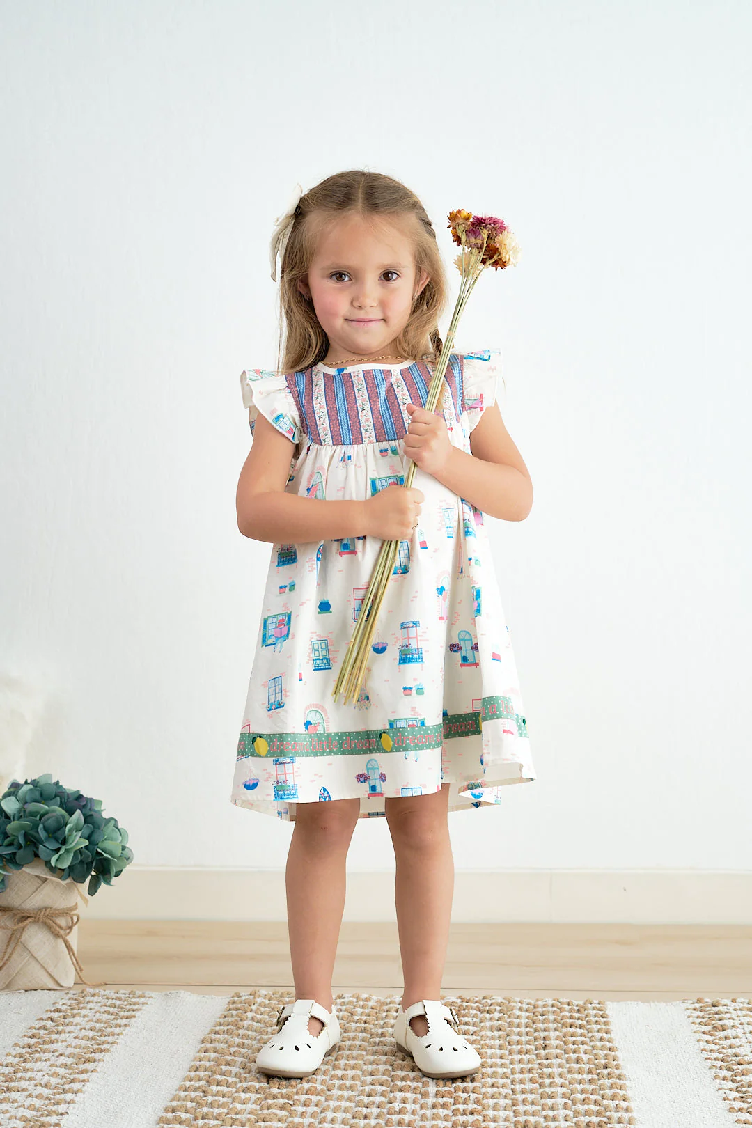 Platinum balcony ruffle dress - Image 6