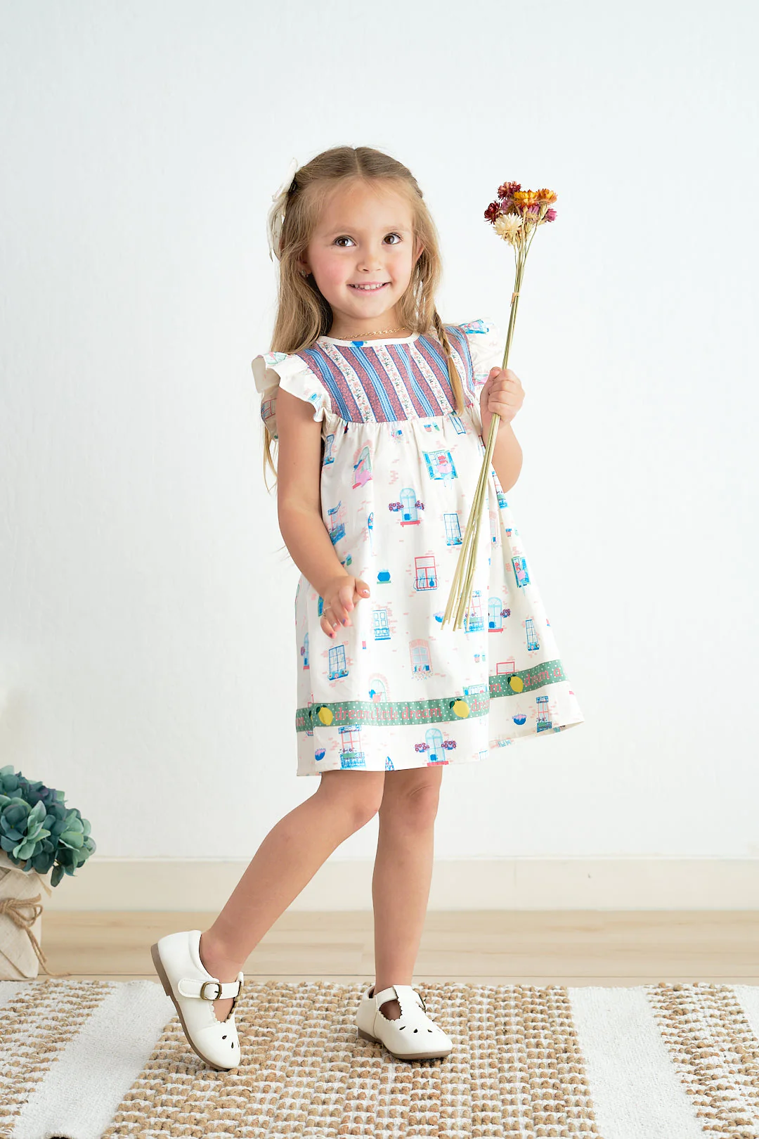 Platinum balcony ruffle dress - Image 8