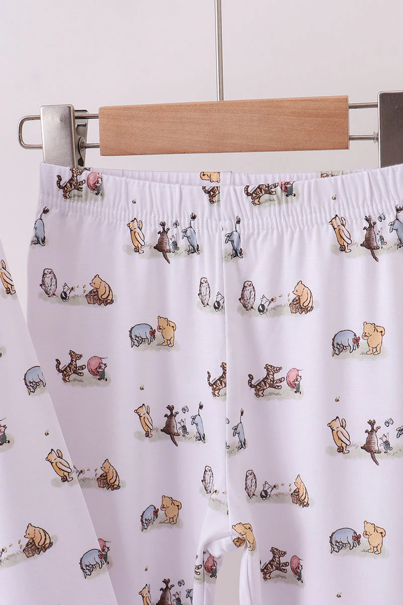 Premium character print bamboo pants set - Image 3