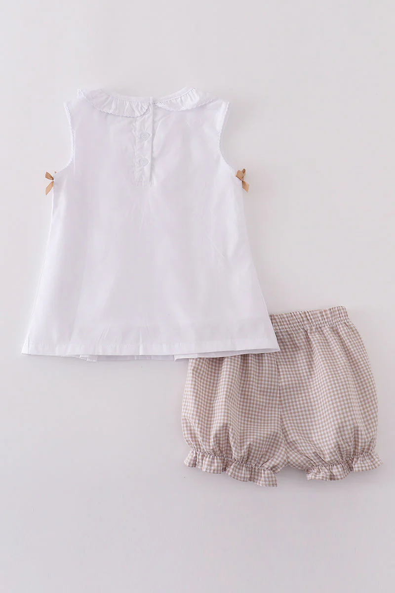 Premium cross embroidery bloomer set - Image 5