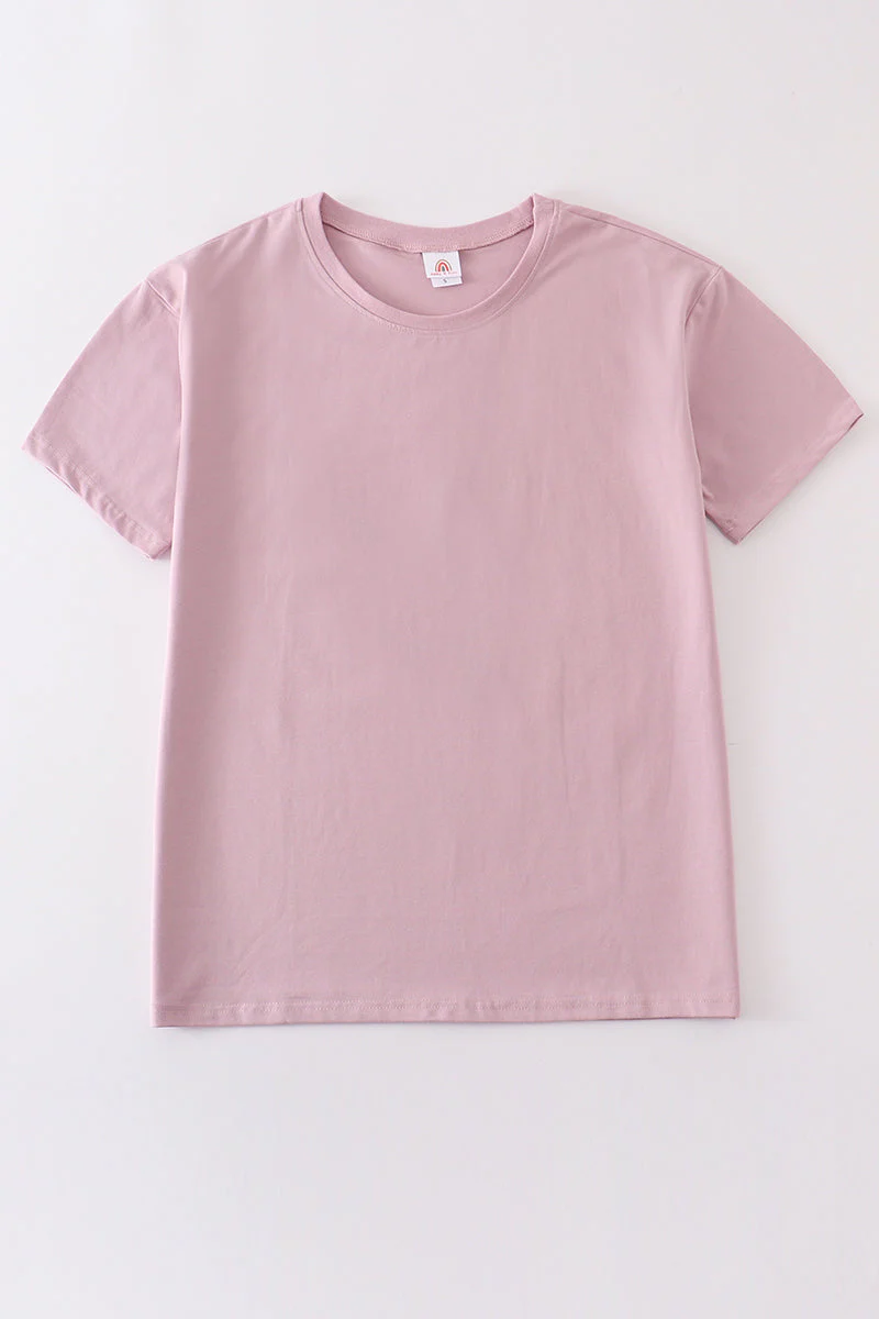 Purple blank basic t-shirt Adult Kids and baby bubble - Image 12