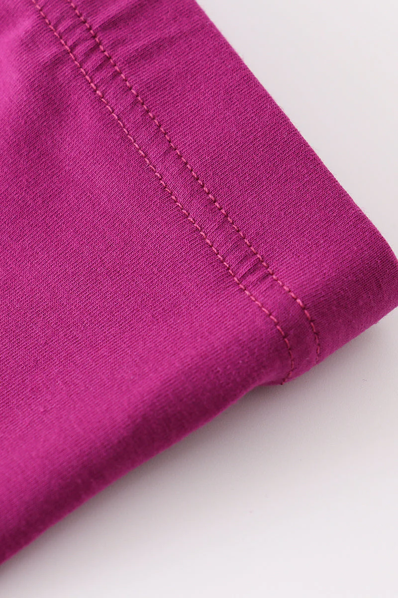 Purple hollow out legging - Image 6