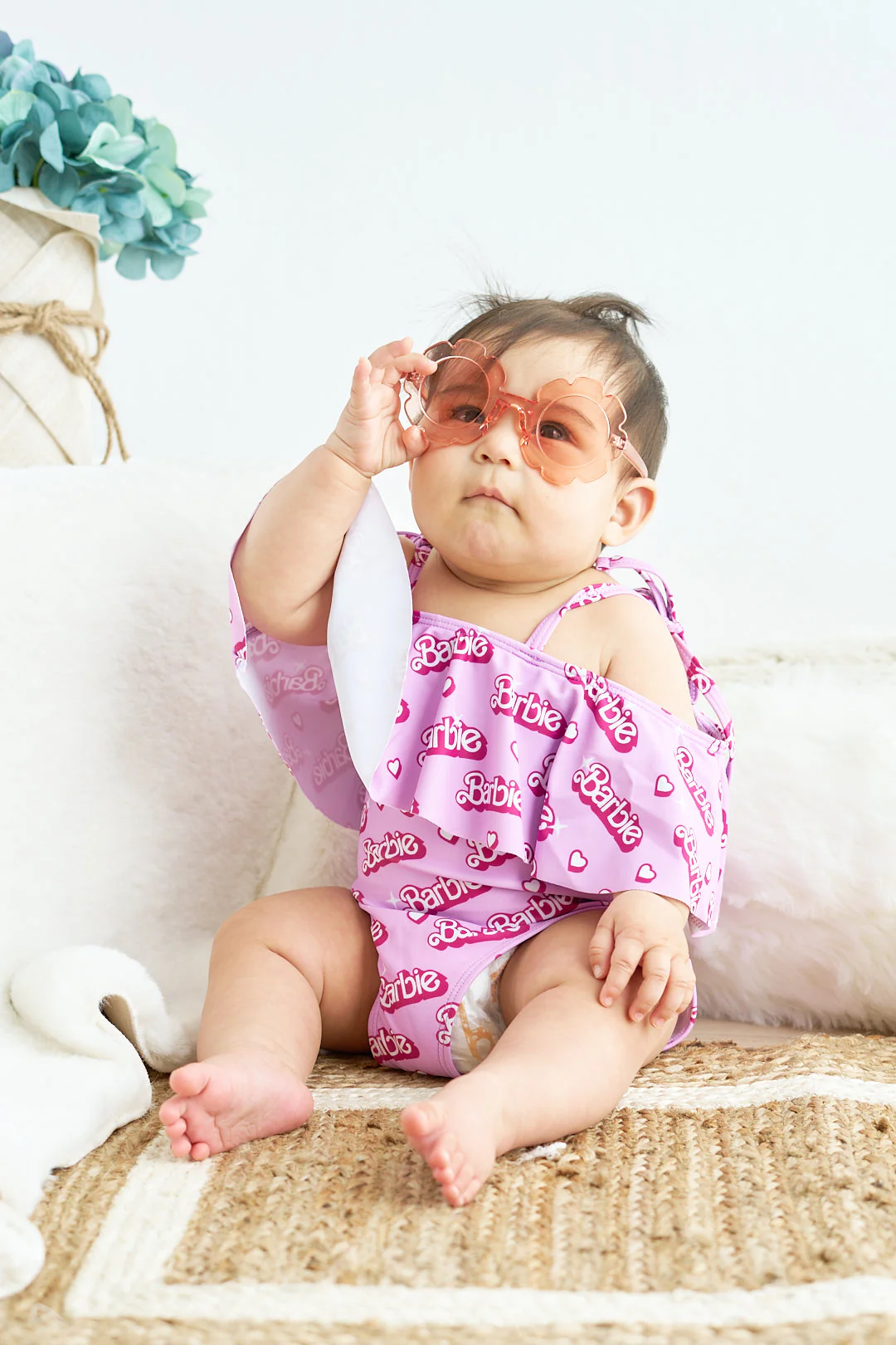 retro round sunglasses UV400 -toddler & kids - Image 3