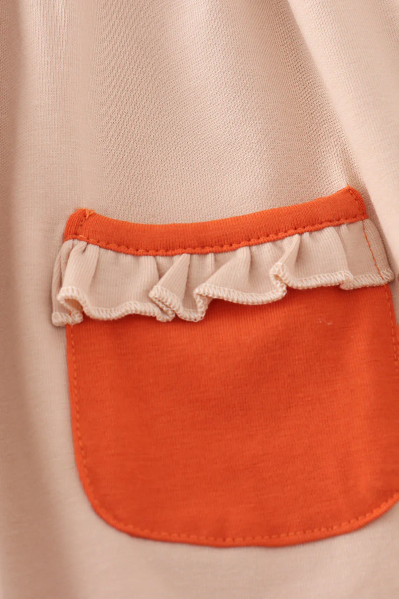 Rust isaiah embroidery bloomer set - Image 5