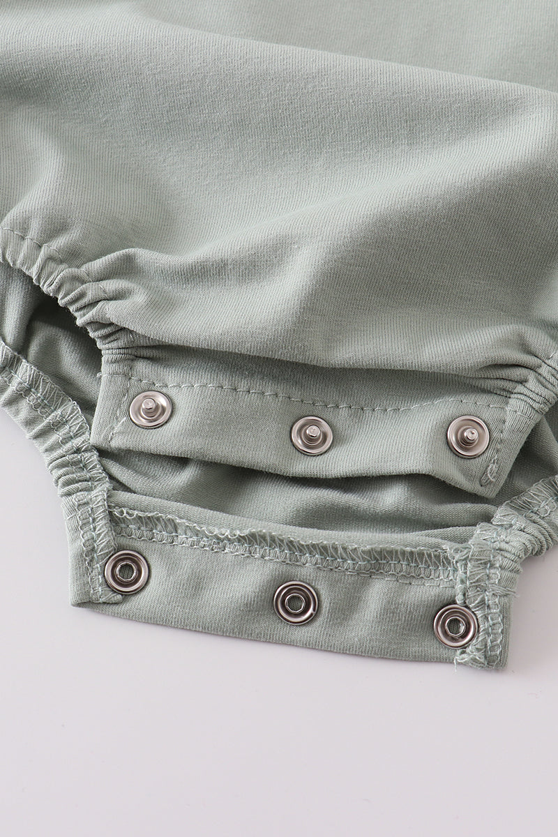 Sage blank basic t-shirt Adult Kids and baby bubble - Image 6