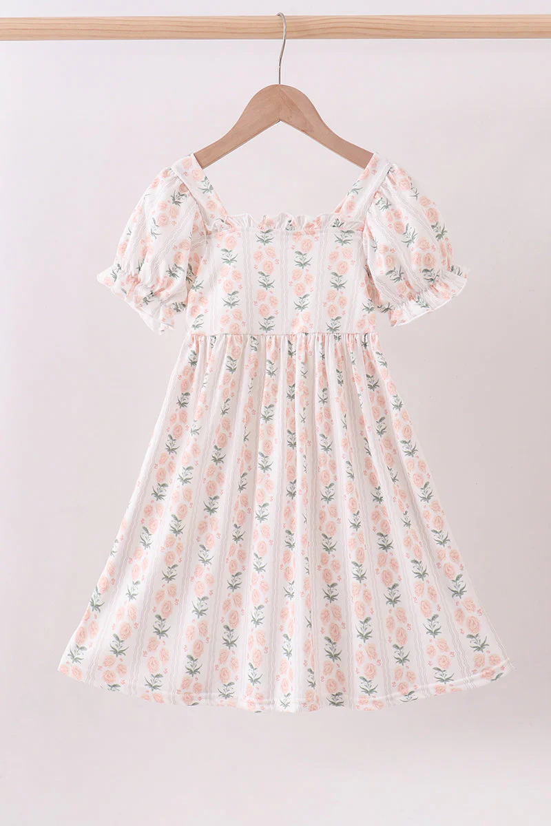 Sage floral mom&me dress - Image 2