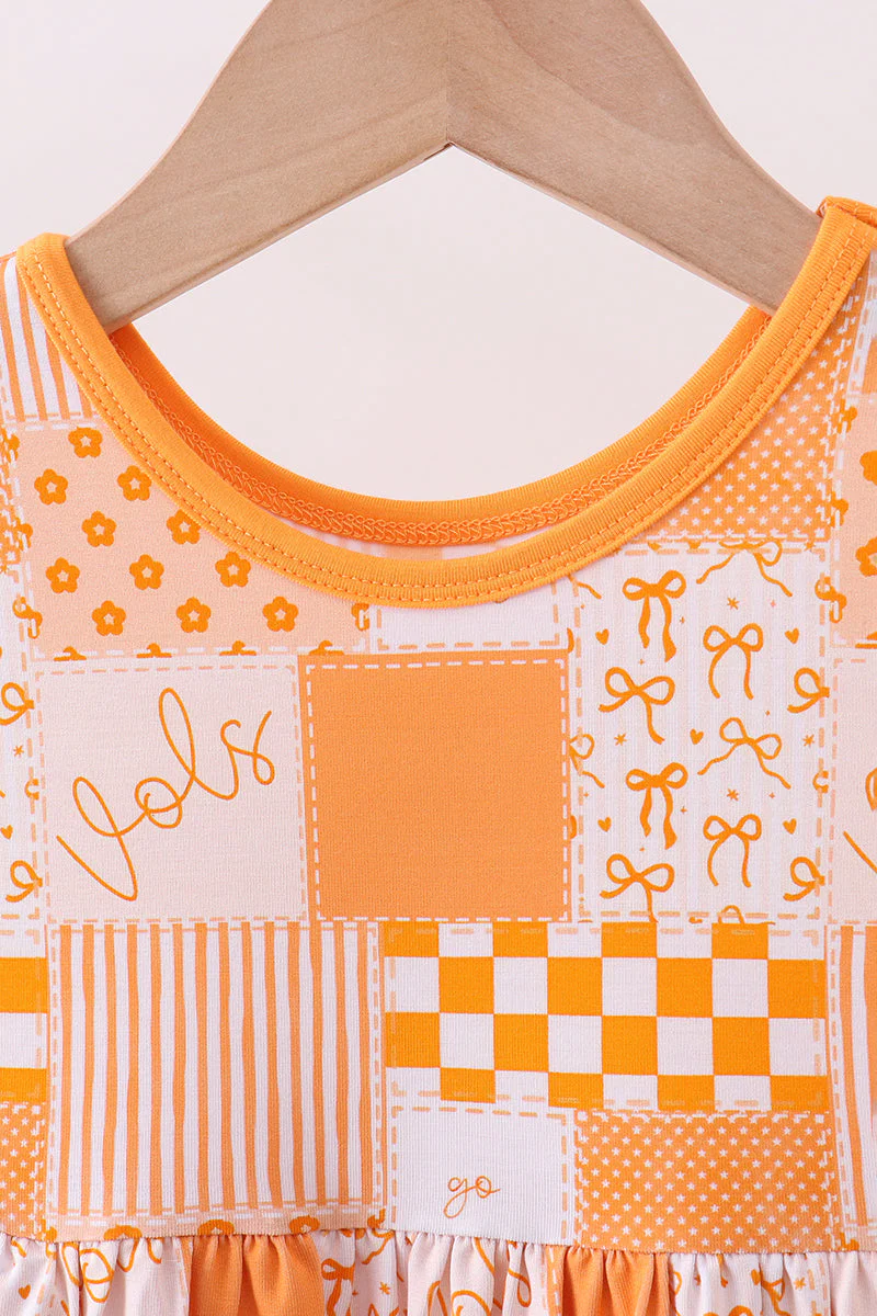 Tennessee floral checkered bamboo dress - Image 2