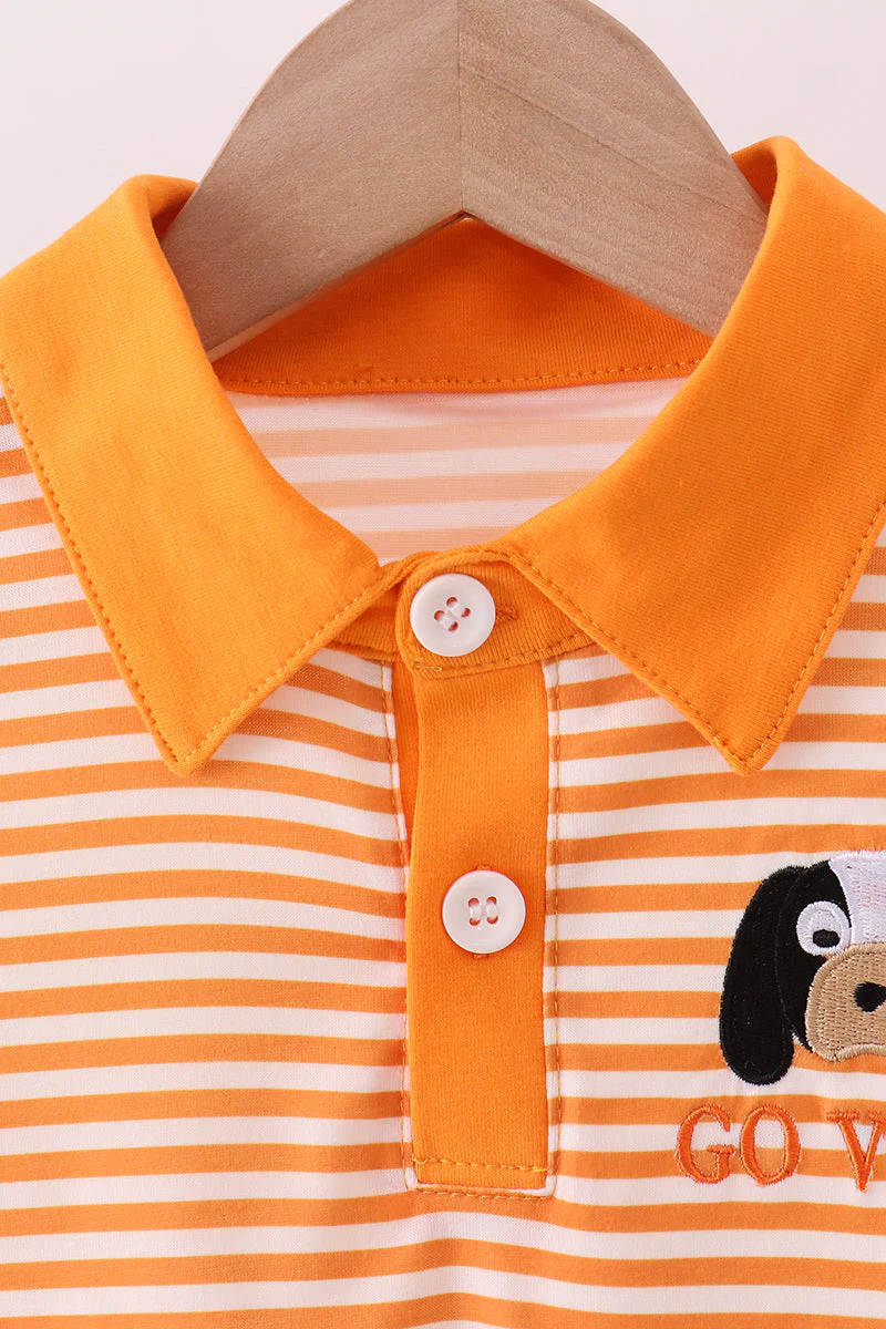 Tennessee Go vols embroidery stripe top - Image 2