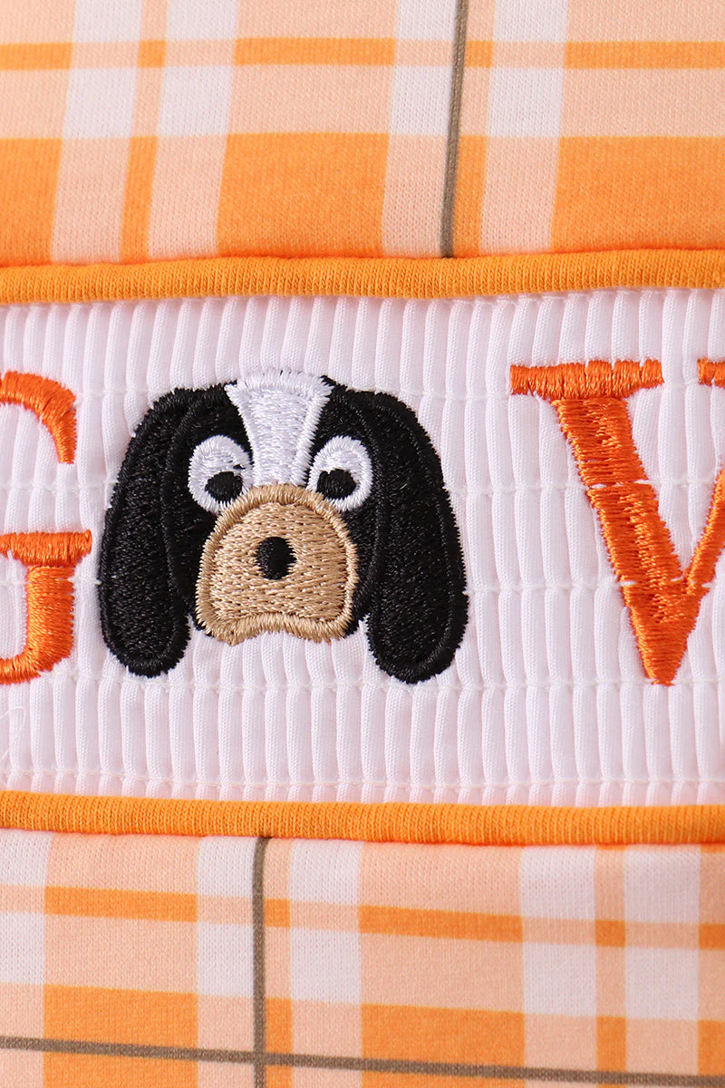 Tennessee Go vols smocked plaid bubble - Image 3