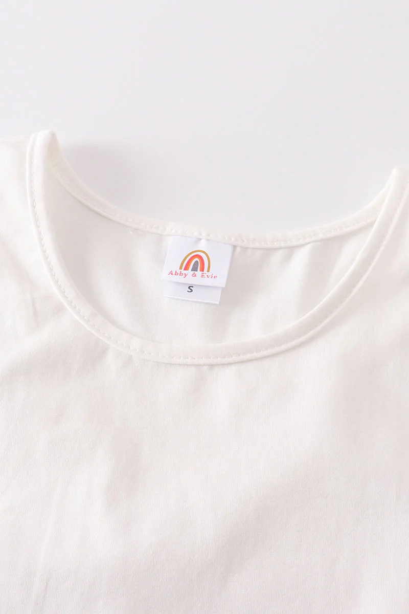 White blank basic kids teens adult tank top - Image 12